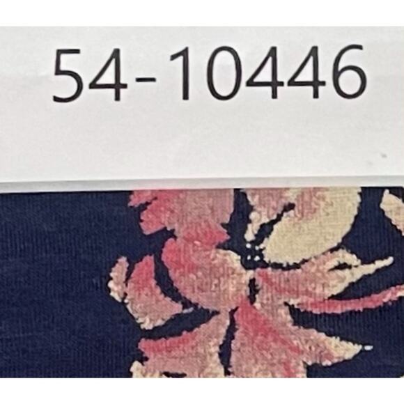 Lane Bryant Dress Size 18/20 Floral Cold Shoulder Handkerchief Asymmetric Hem - Picture 9 of 9